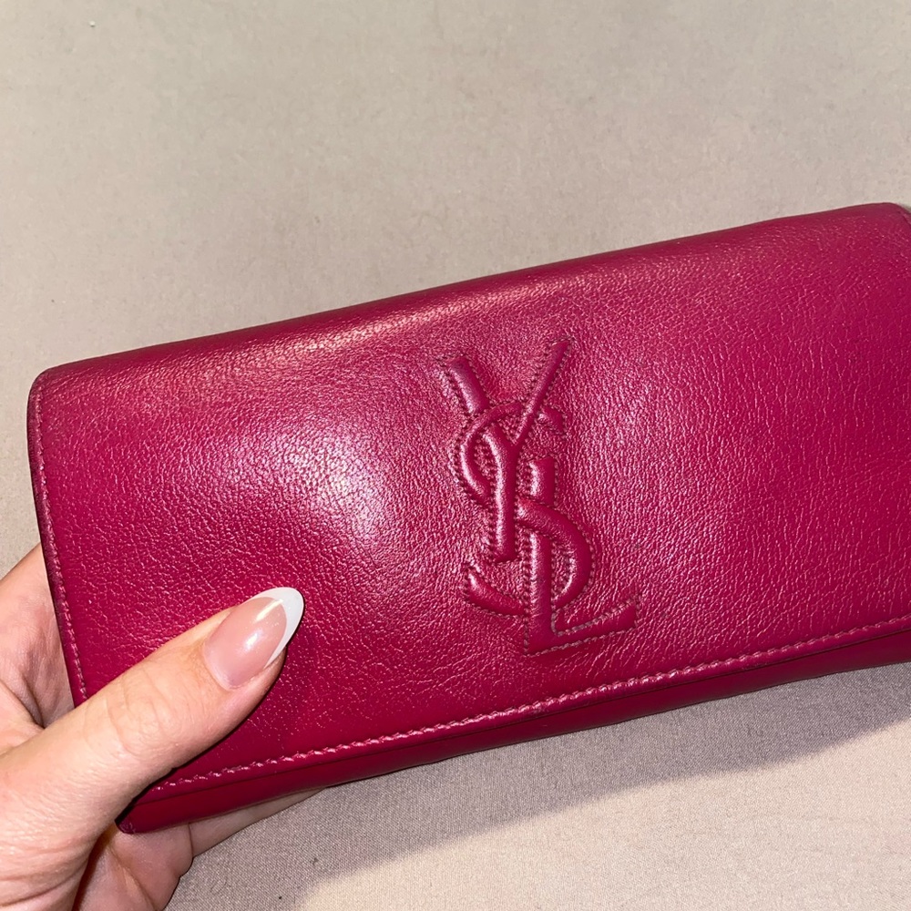 Authentic YSL clutch/wallet